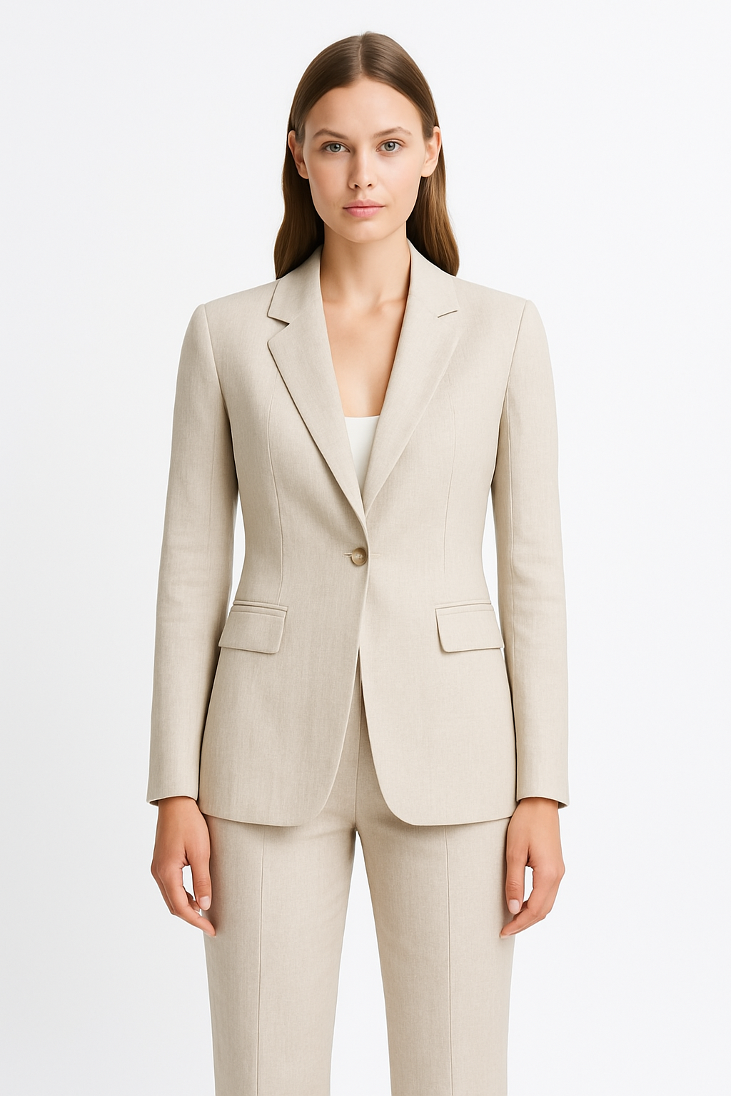 Mara | Marynarka lniana dopasowana